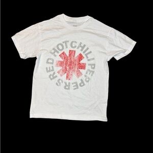 Red Hot Chili Peppers Kids White T-Shirt small